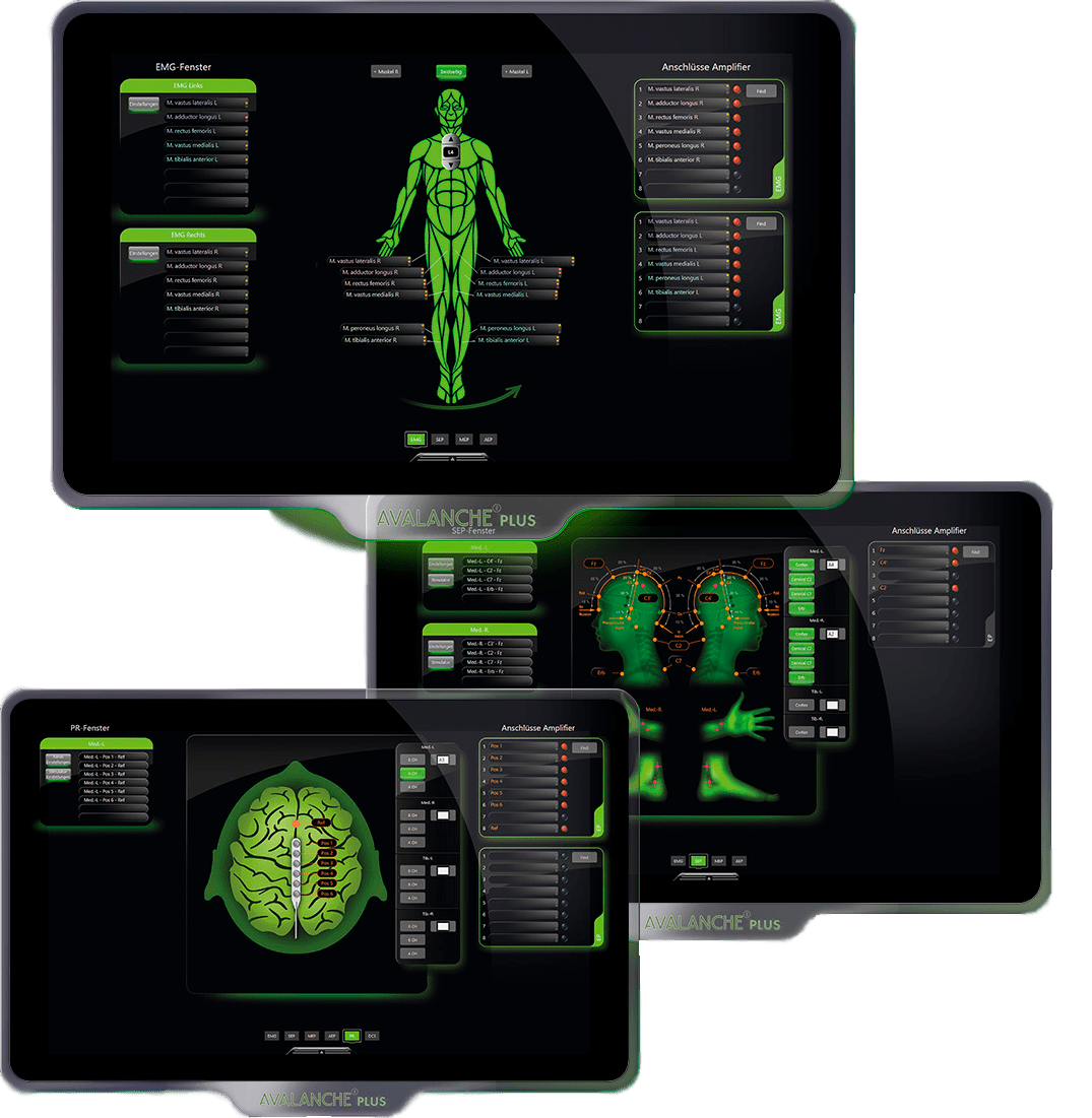 Neuromonitor AVALANCHE®PLUS Neurocirurgia
